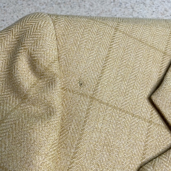 PAL ZILERI Gruppo Forall Trofeo Wool Tan Plaid Blazer - Picture 11 of 15